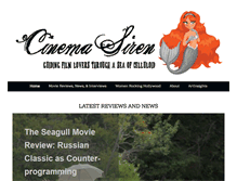 Tablet Screenshot of cinemasiren.com